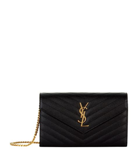 ysl envelope chain wallet price|ysl large wallet on chain.